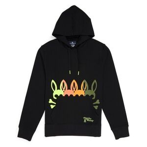 Psycho Bunny Lafayette Black Hoodie Medium Used Good